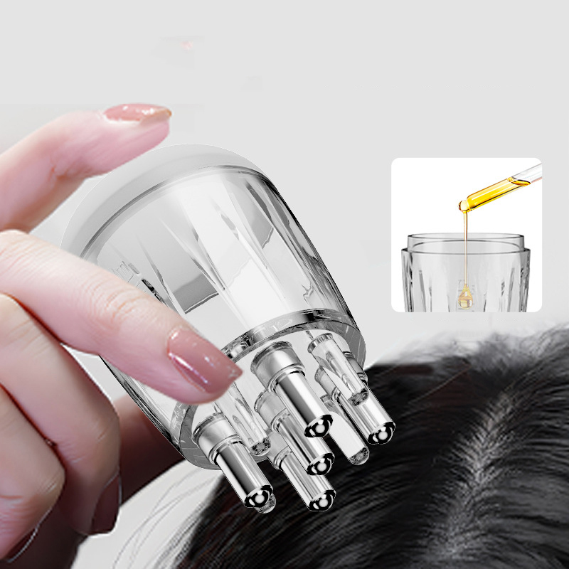 Hair Care Essential - Aplikator do skóry głowy, grzebień do