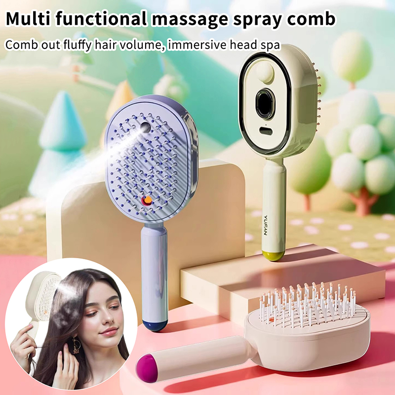 Hair Care Essential - Wielofunkcyjny grzebień do masażu, elektryczny masażer