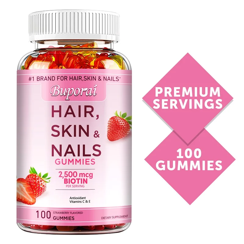 Hair Care Gummies - Żelki na włosy, skórę i paznokcie