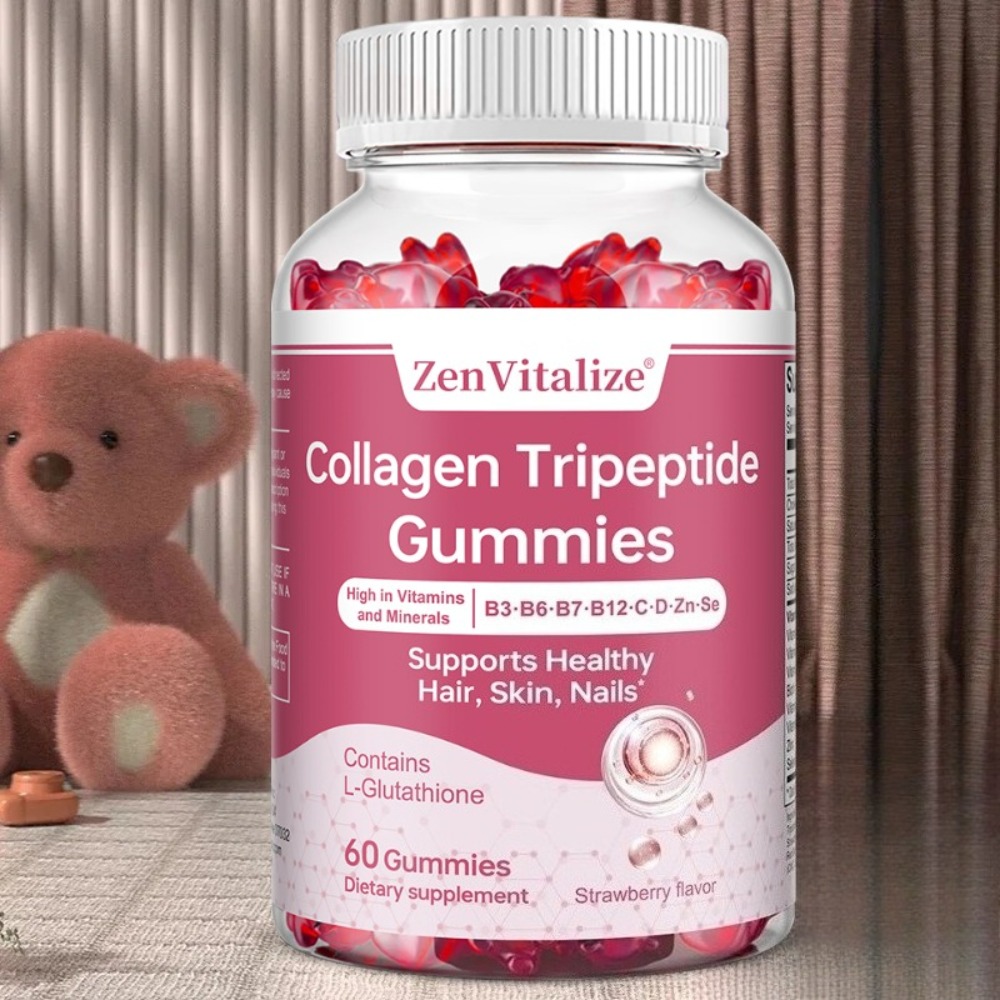 Hair Care Gummies - Żelki kolagenowe - wspomagają wzrost włosów,