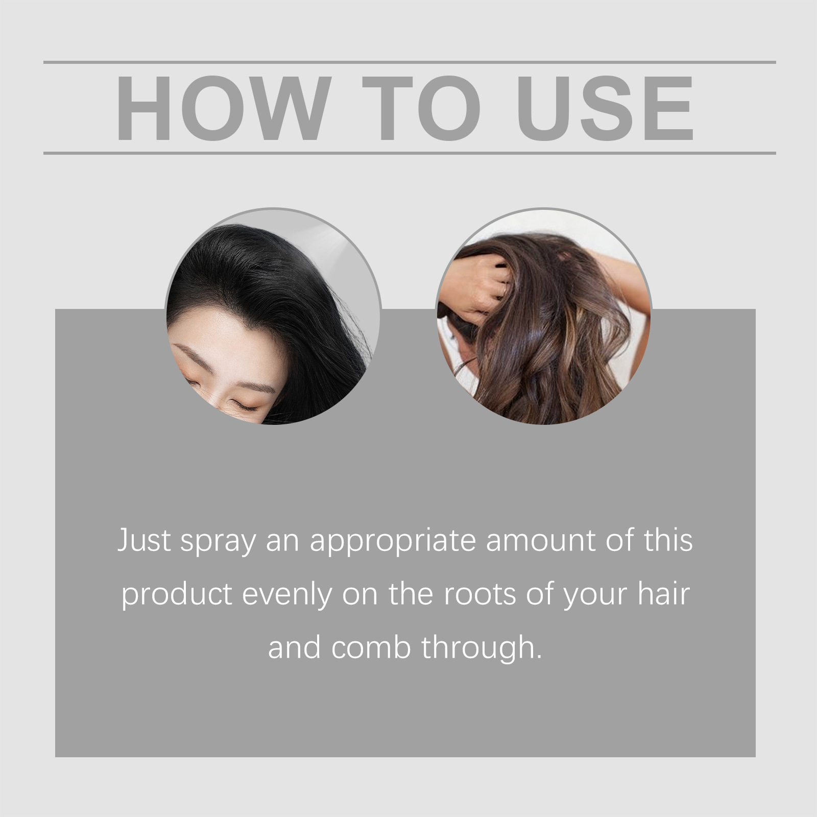 Hair Care Natural - Suchy szampon w sprayu do włosów,