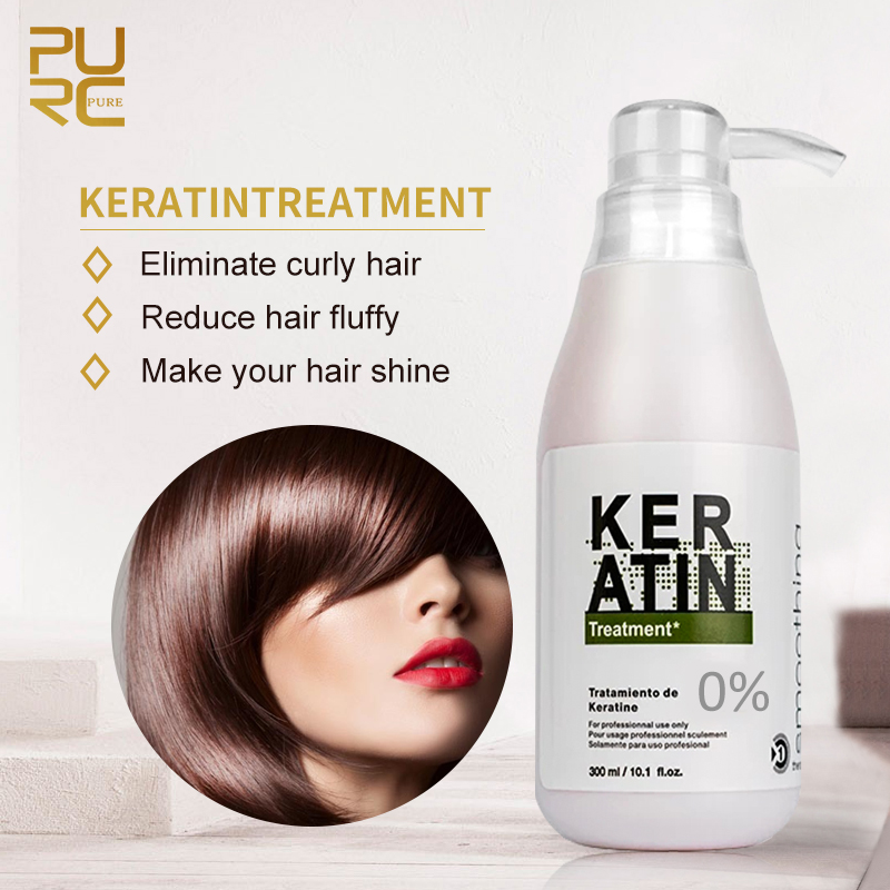 Hair Care Keratin Shampoo - PURC Brazylijska keratyna do pielęgnacji włosów