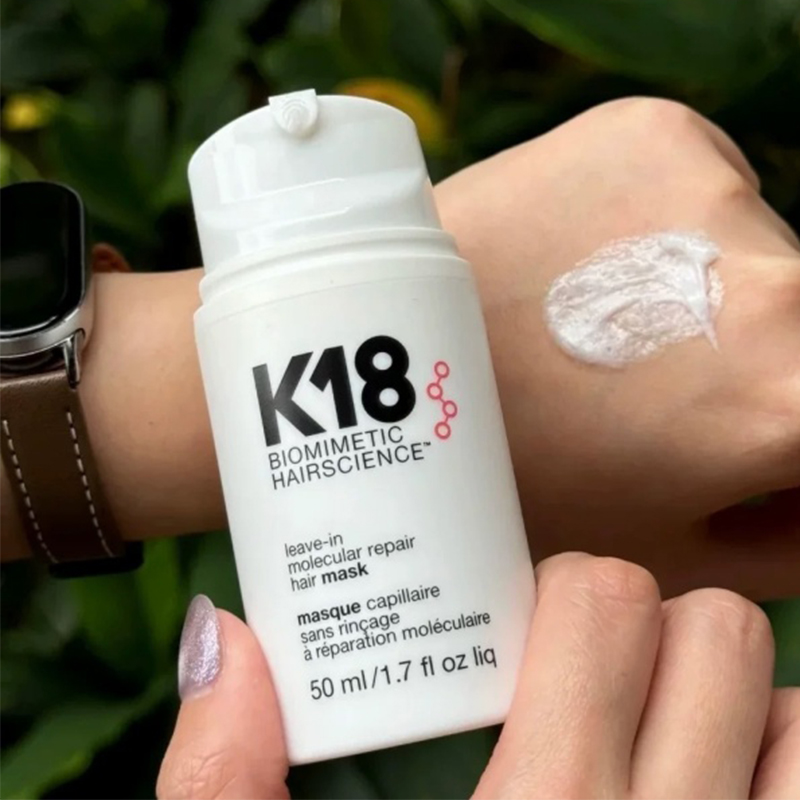 Hair Care Natural - Maska do włosów bez spłukiwania, molekularna