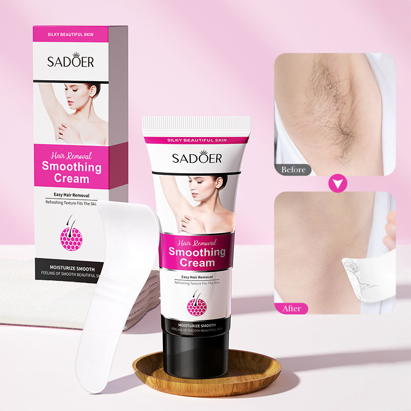 Hair Care For Hair Fall - Sadoer Krem do Depilacji Silky Smooth: