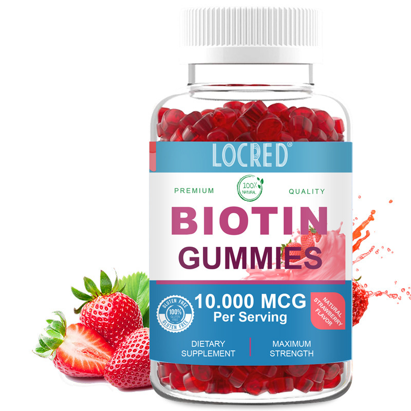 Hair Care Gummies - Żelki z biotyną na porost włosów,