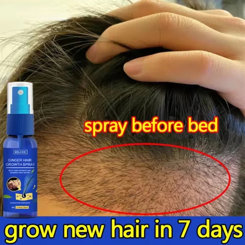 Hair Care Natural - Szybki Spray na Porost Włosów z
