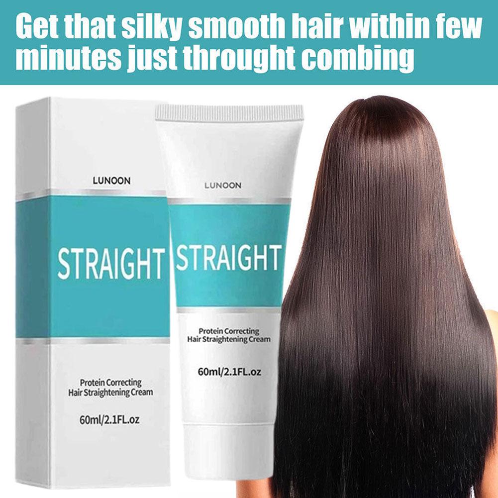 Hair Care Keratin Shampoo - 60ml Keratynowy krem do prostowania włosów