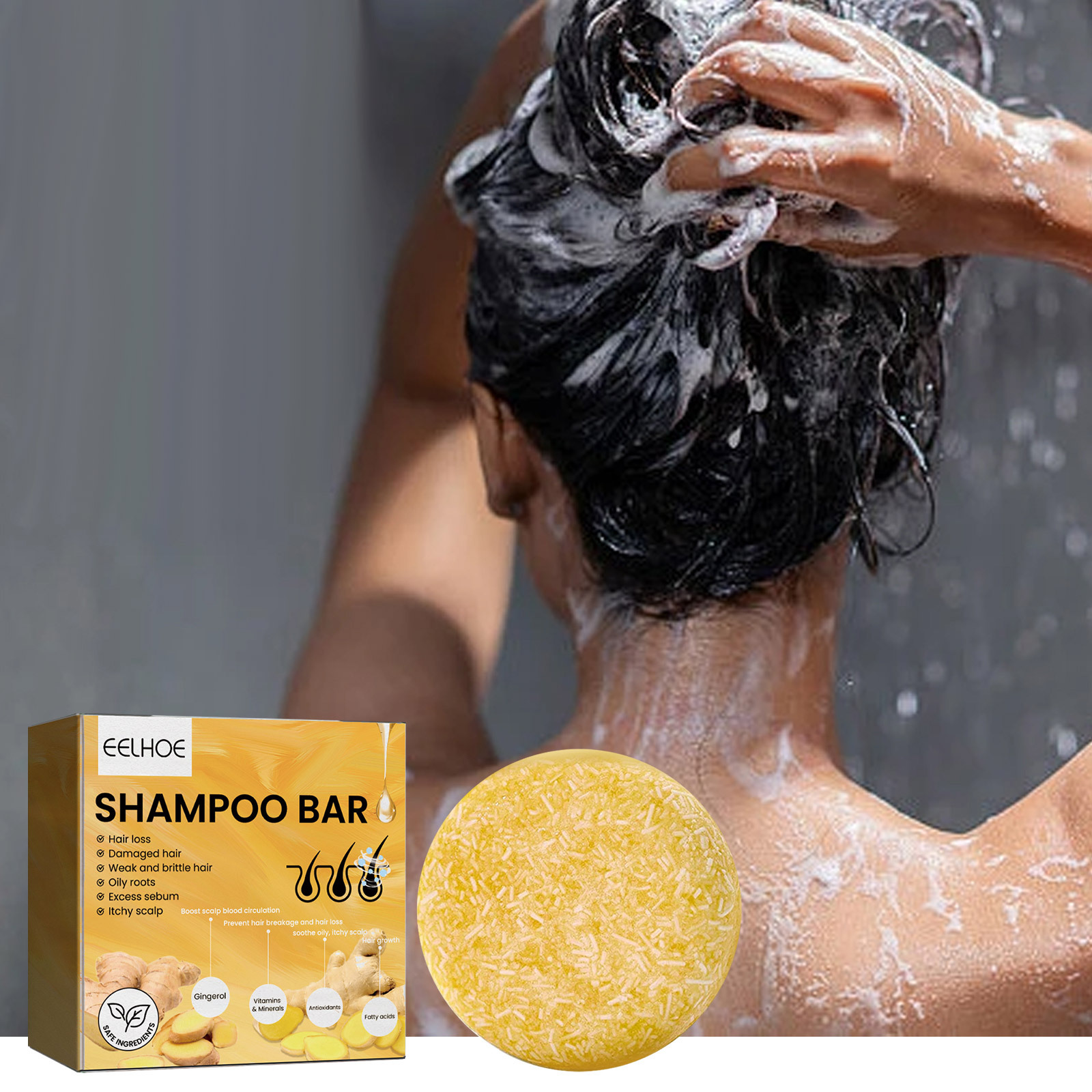 Naturalny szampon w kostce z i – Hair Care Natural recenzja i cena