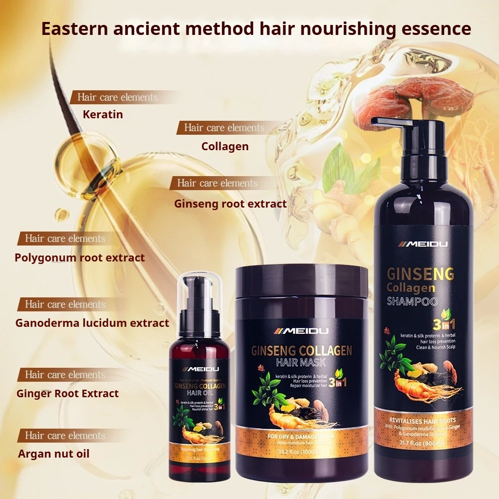 Profesjonalny zestaw odżywiają – Hair Care Keratin Shampoo recenzja i cena