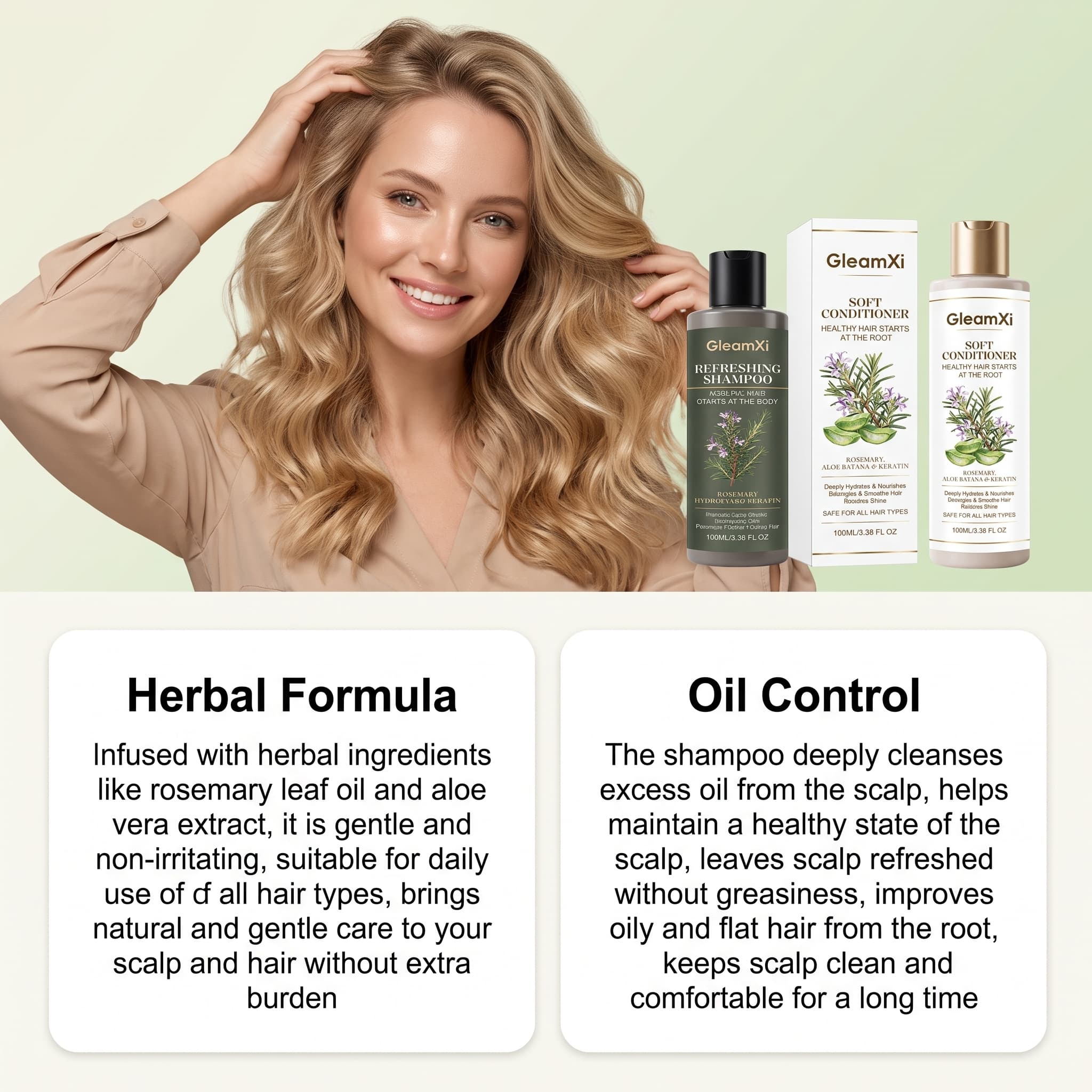 Zestaw szamponu i odżywki z ro – Hair Care Keratin Shampoo recenzja i cena