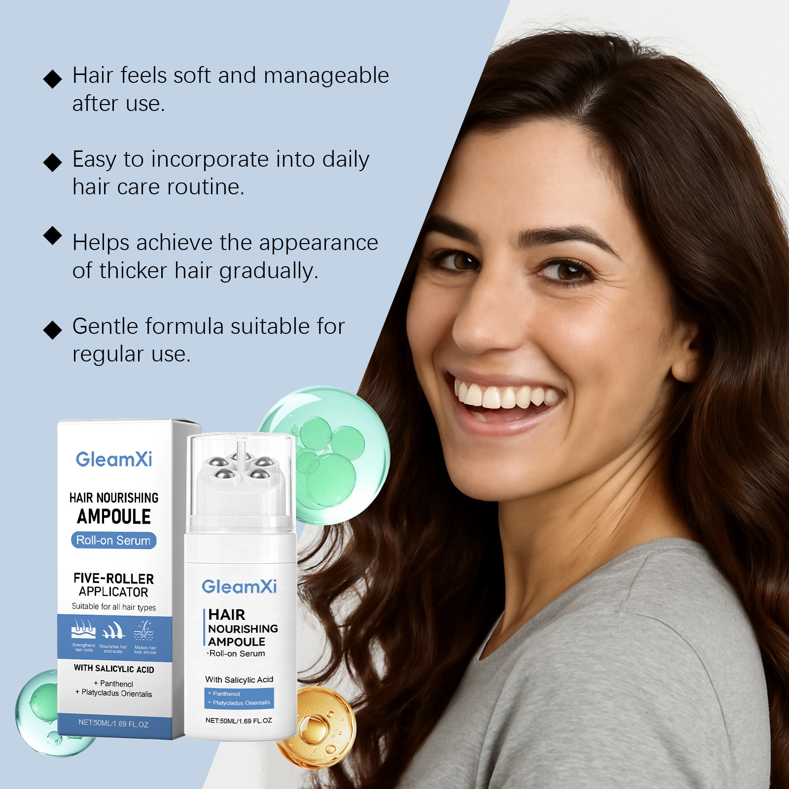 Serum odżywiające do włosów z  – Hair Care Natural recenzja i cena