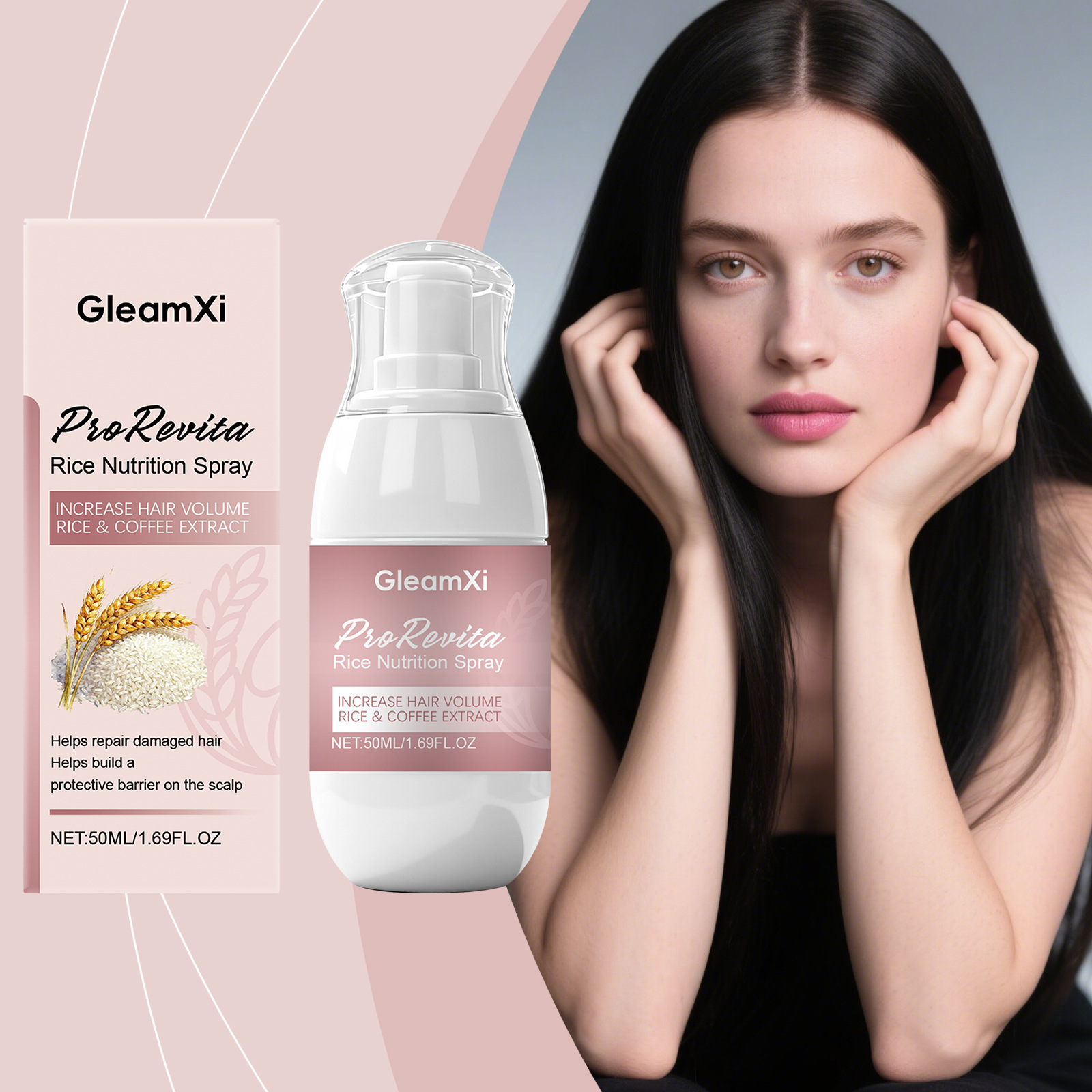 Spray do włosów z wodą ryżową  – Hair Care For Hair Fall recenzja i cena