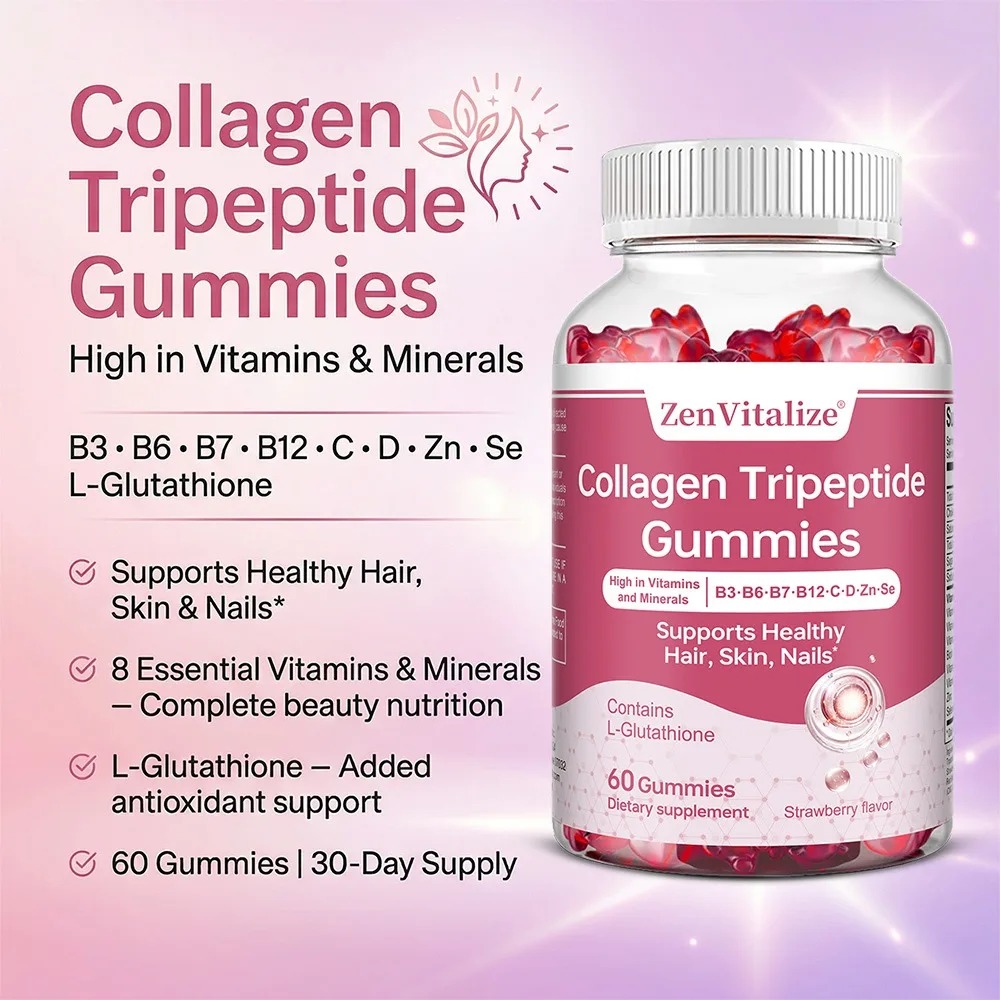 Żelki kolagenowe - wspomagają  – Hair Care Gummies recenzja i cena