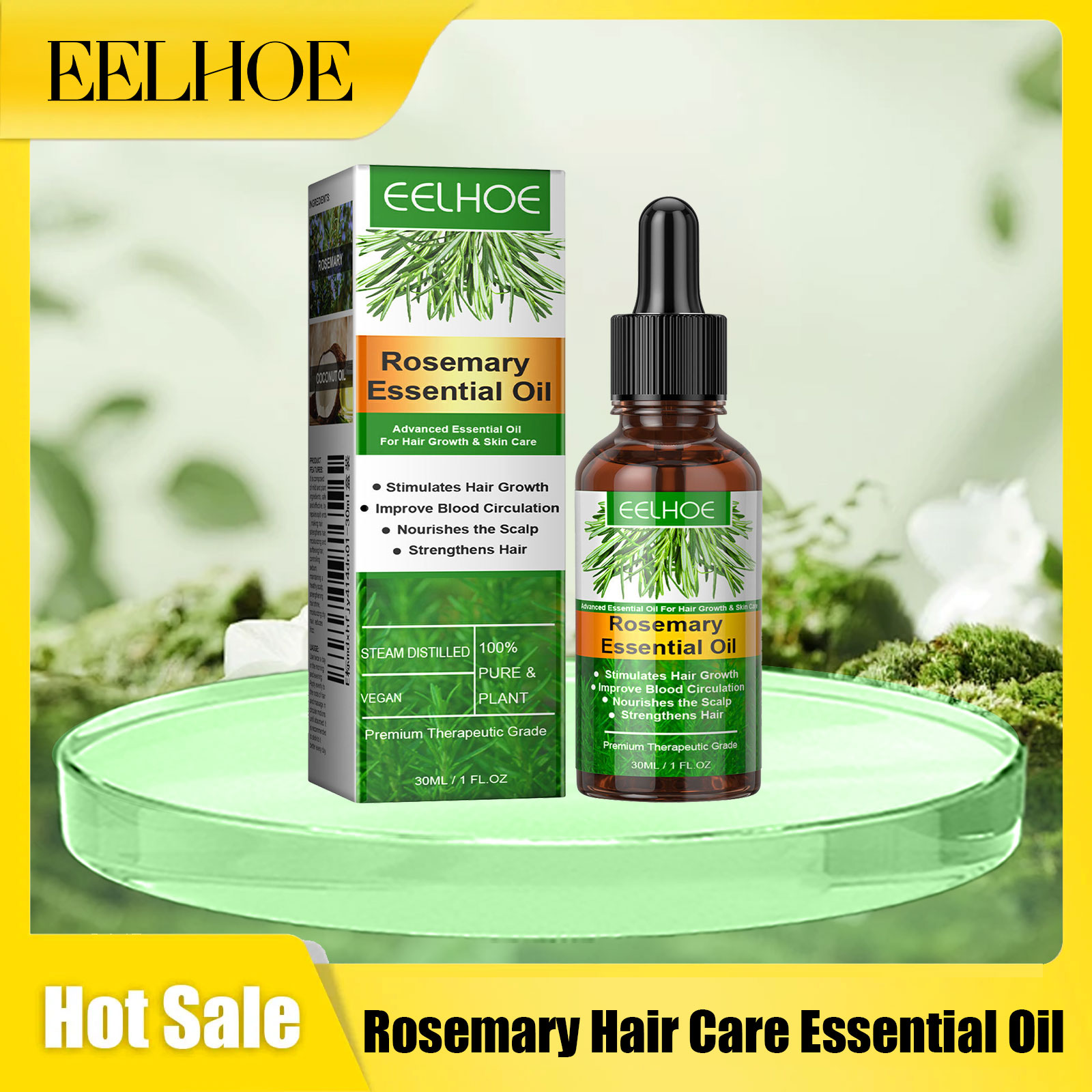 Eelhoe Olejek Eteryczny do Pie – Hair Care Essential Oil recenzja i cena