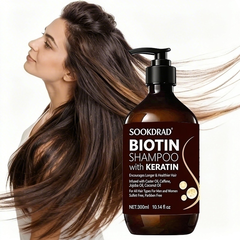 Szampon do włosów z biotyną i  – Hair Care Keratin Shampoo recenzja i cena