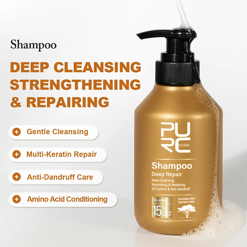 PURC Maroko Olejek Arganowy Sz – Hair Care Keratin Shampoo recenzja i cena
