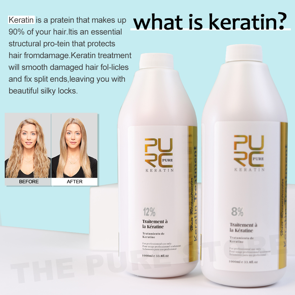 PURC 12% Keratyna Wygładzająca – Hair Care Keratin Shampoo recenzja i cena