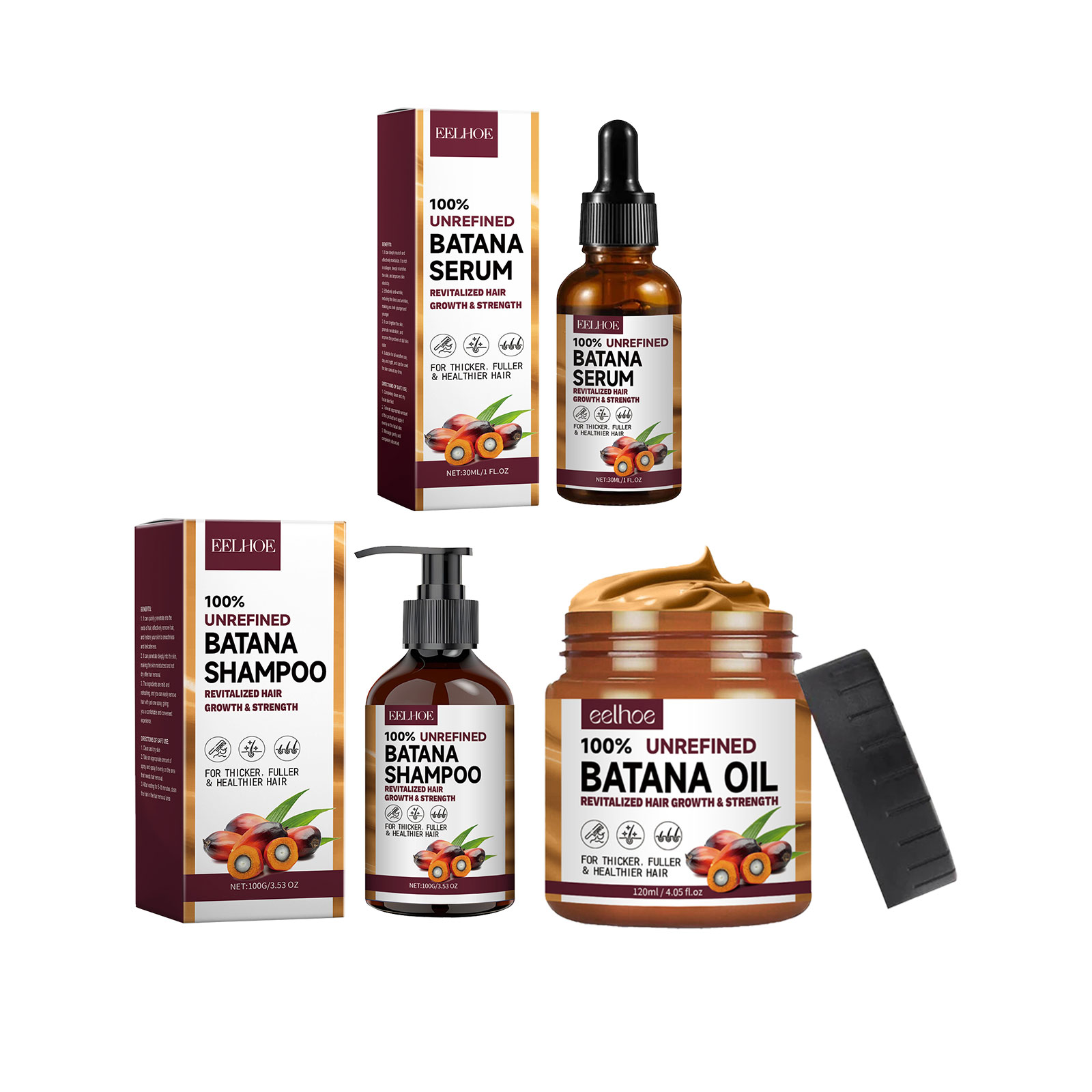 EELHOE Naturalny olejek z bata – Hair Care Keratin Shampoo recenzja i cena