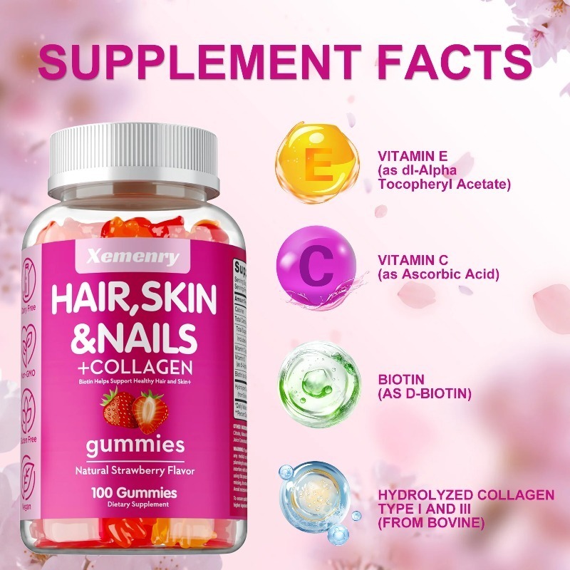 Żelki na włosy, skórę i paznok – Hair Care Gummies recenzja i cena