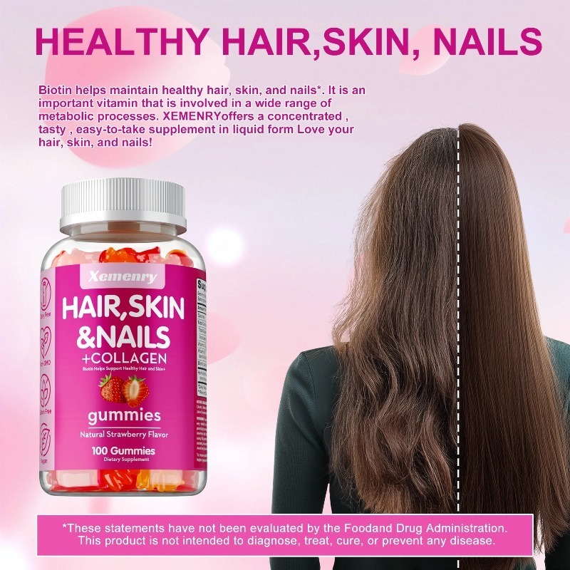 Żelki na włosy, skórę i paznok – Hair Care Gummies recenzja i cena