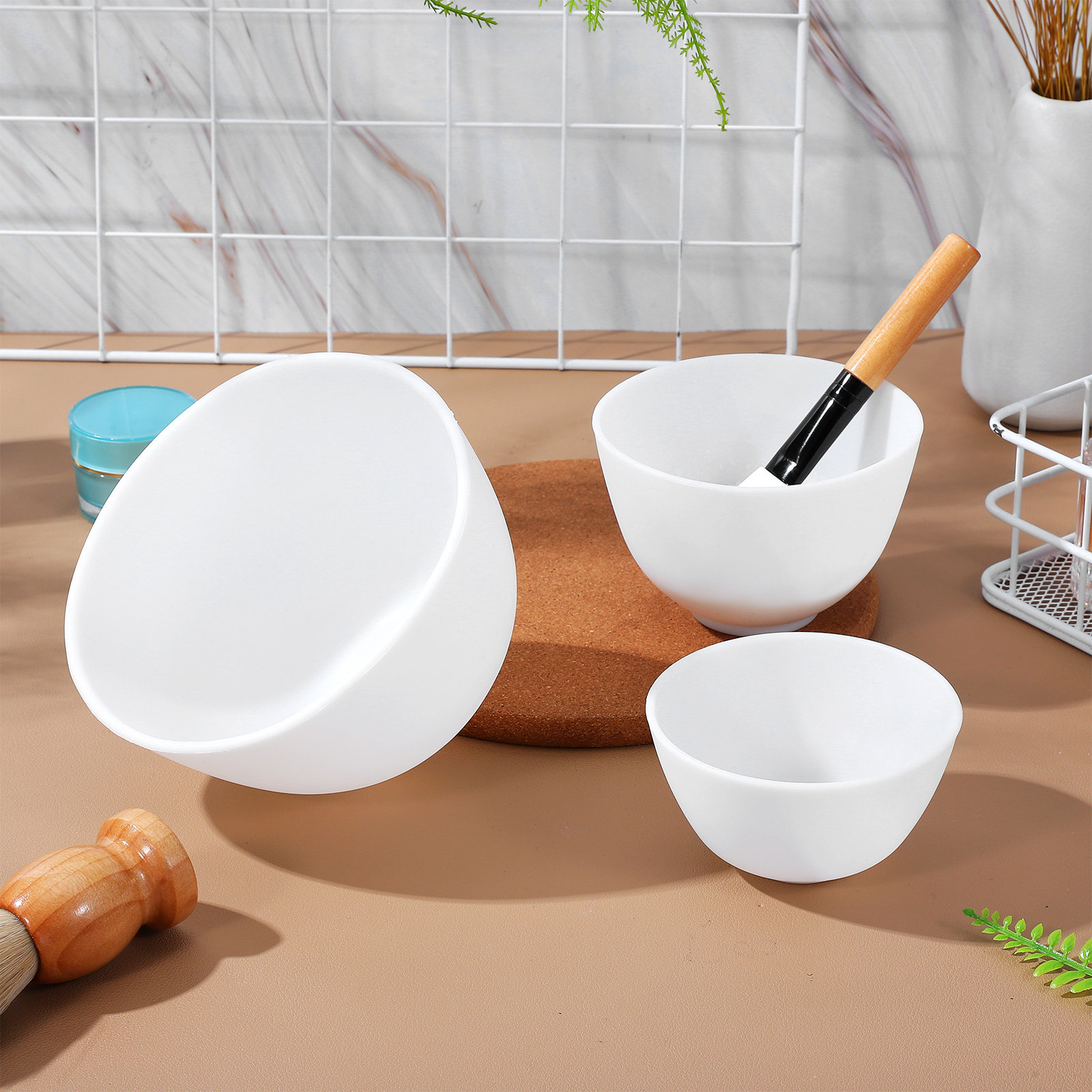 3 sztuki silikonowych miseczek – Hair Care Tools recenzja i cena