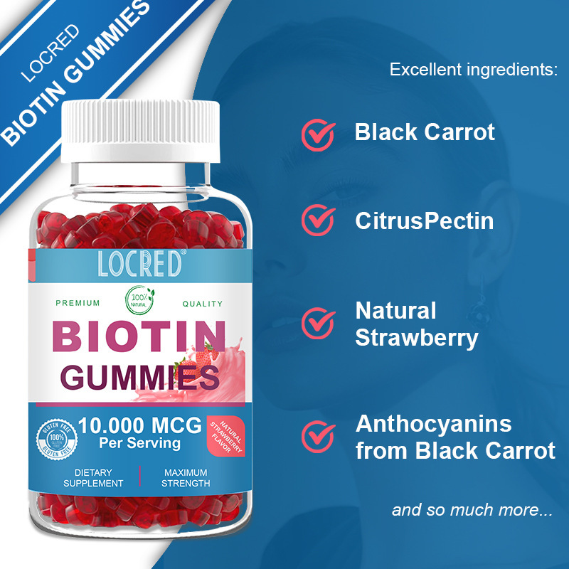 Żelki z biotyną na porost włos – Hair Care Gummies recenzja i cena