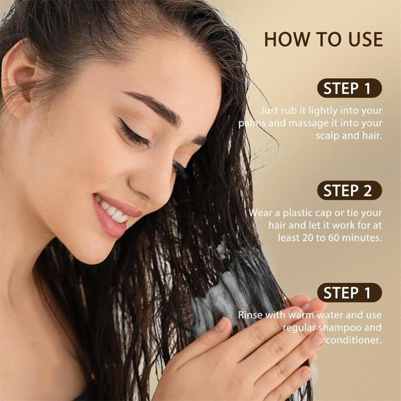 120g Batana Hair Smoothing Mas – Hair Care For Hair Fall recenzja i cena